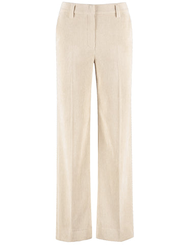Wide-Leg Corduroy Pants
