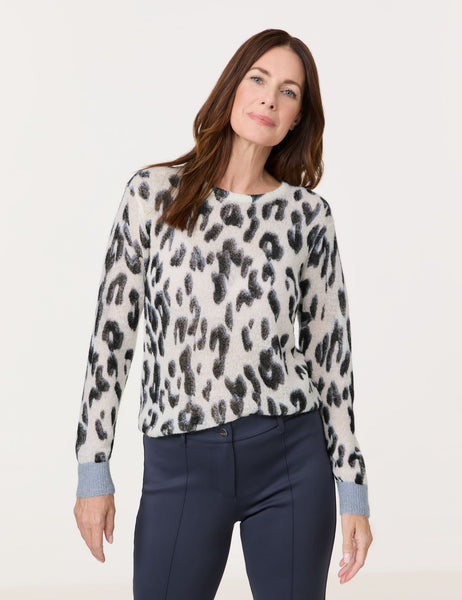 Animal Print Knit