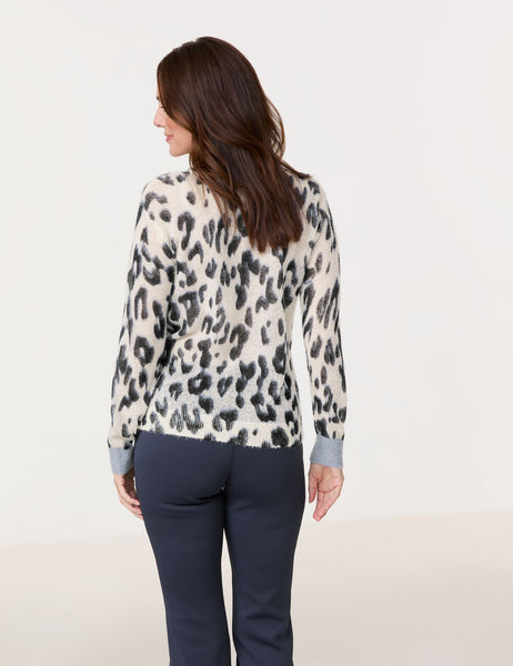 Animal Print Knit