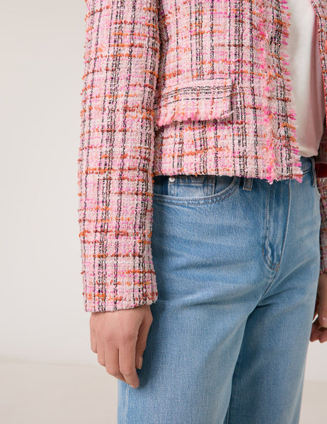 Bouclé Checked Jacket
