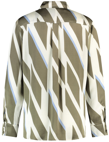 Abstract Print Blouse
