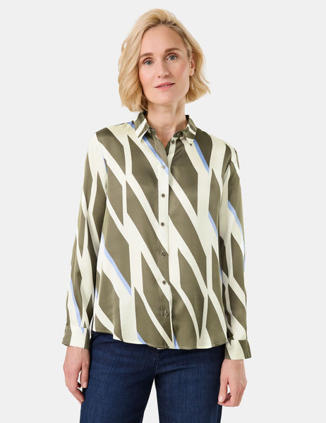 Abstract Print Blouse