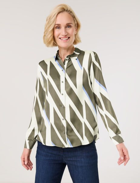 Abstract Print Blouse