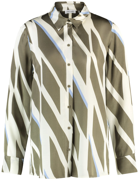 Abstract Print Blouse