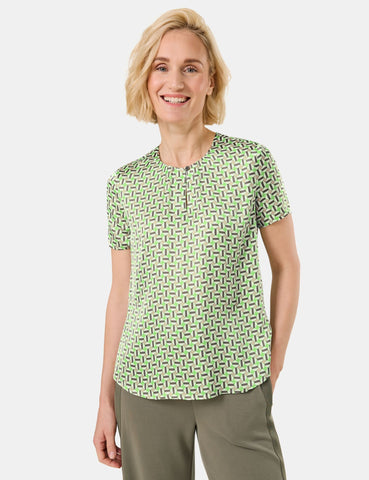 Short-Sleeve Blouse