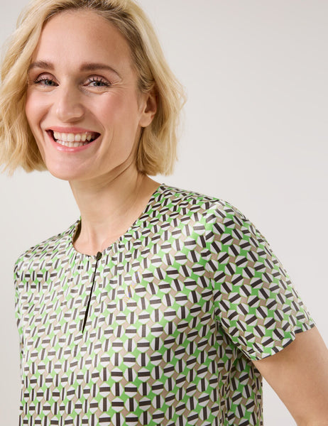 Short-Sleeve Blouse