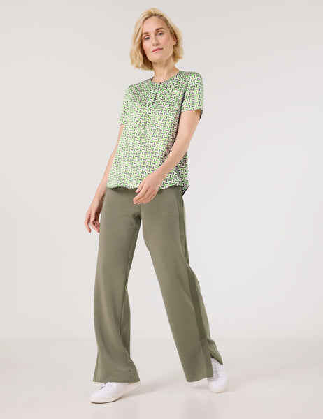 Short-Sleeve Blouse