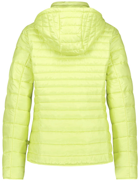 Quilted Jacket with Hood