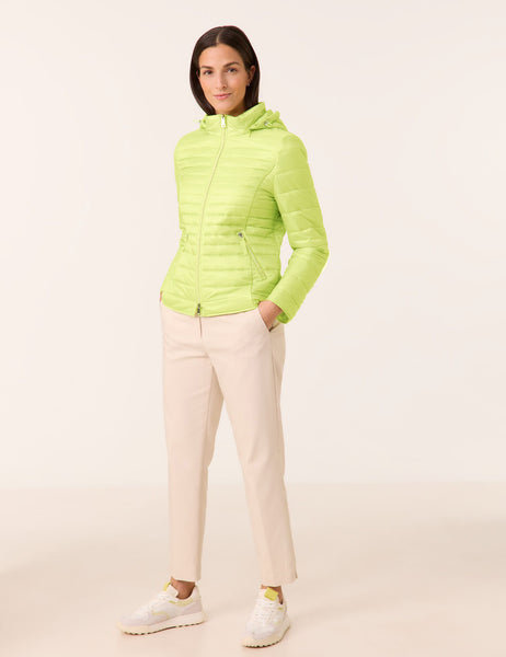 Quilted Jacket with Hood