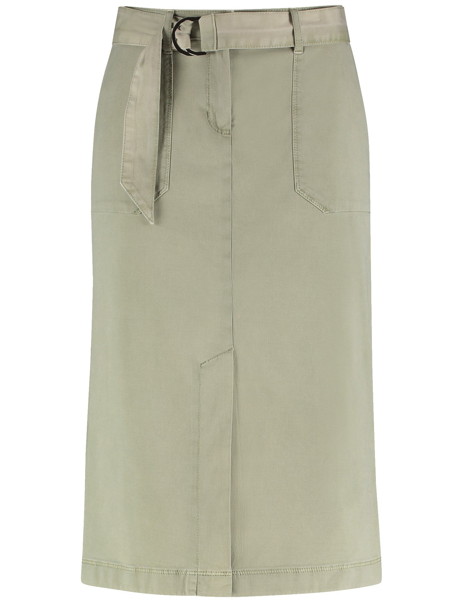 Casual Skirt with Belt