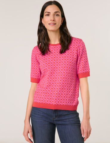 Short-Sleeve Cotton Knit