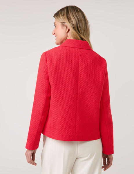 Jacket in Textured Fabric