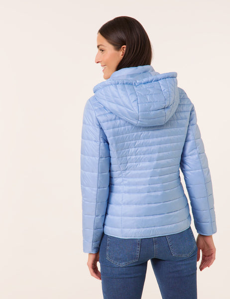 Quilted Jacket with Hood