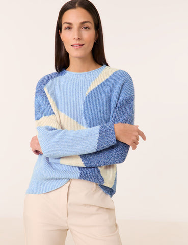 Jumper with Intarsia Pattern