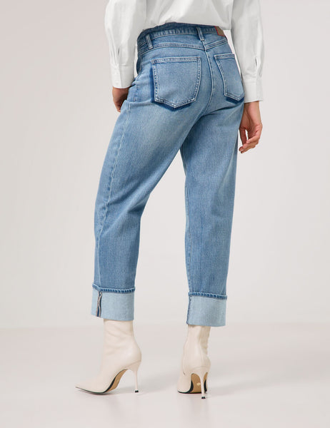 Jeans with Turn-Up Cuff