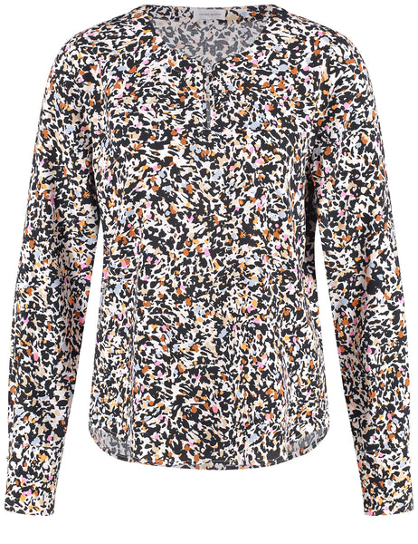 Round-Neck Blouse