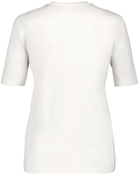 T-Shirt with Sequin Front