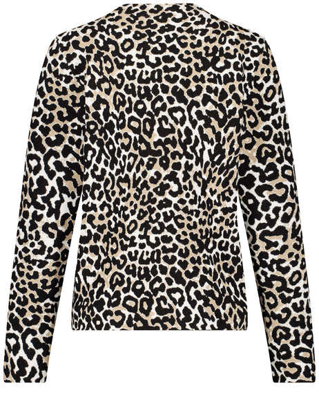 Animal Print Knit