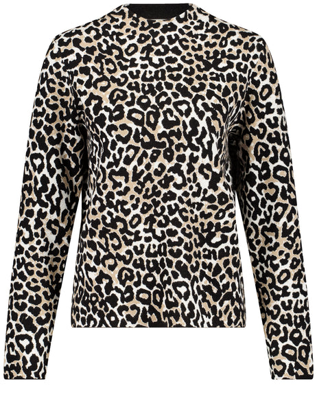 Animal Print Knit