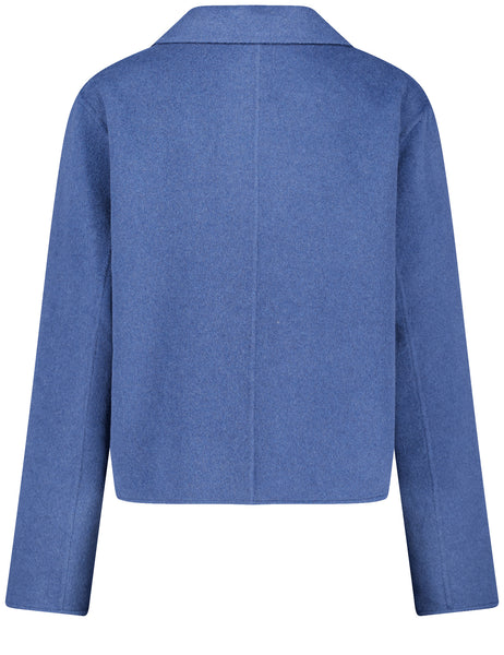 Double-Face Wool-Blend Jacket