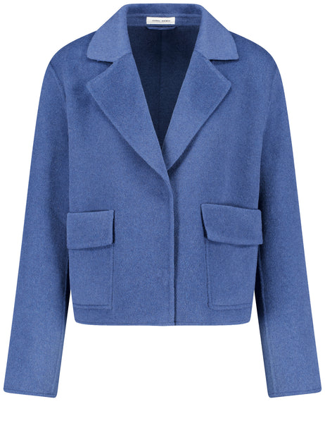 Double-Face Wool-Blend Jacket