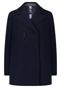 Virgin Wool Short Coat