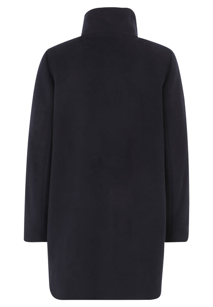 Coat in Wool/Cashmere/Cashgora Blend