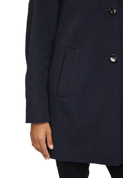 Coat in Wool/Cashmere/Cashgora Blend