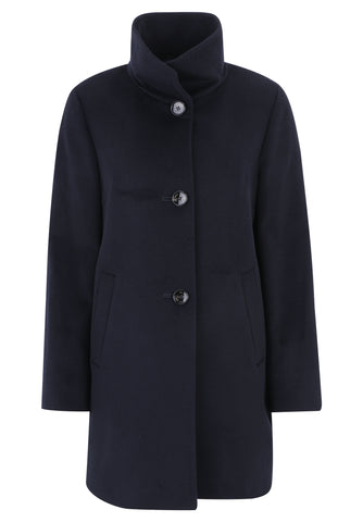 Coat in Wool/Cashmere/Cashgora Blend