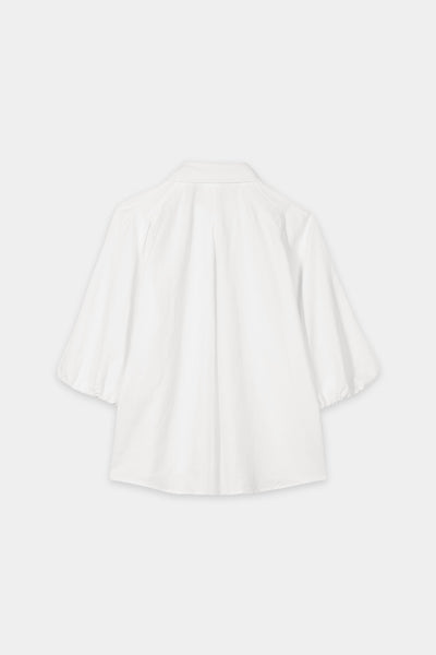 Linen-Blend Blouse