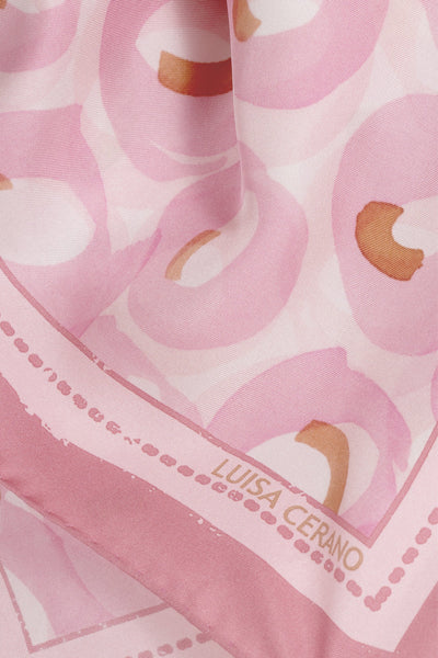 Silk Scarf with Print