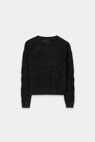 Pullover with Leopard Print