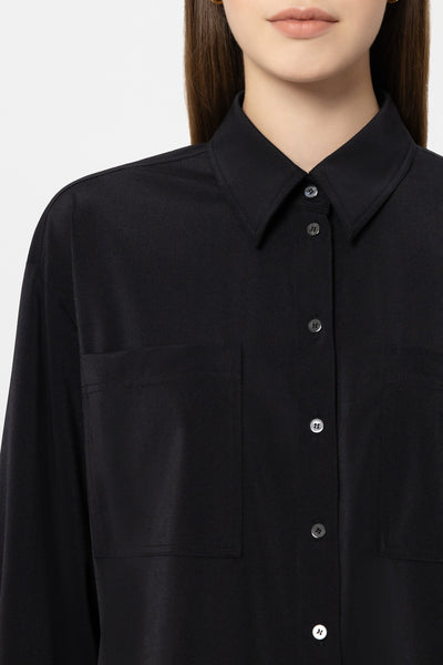 Softshell Blouse in Black