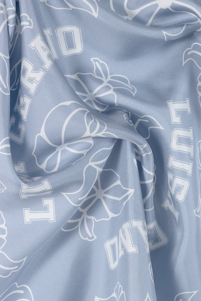 Silk Scarf with Print