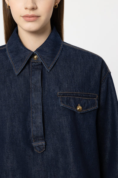 Denim Blouse