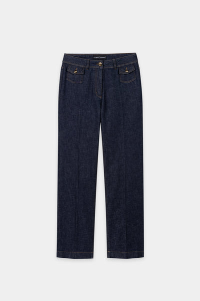 Authentic Straight Leg Jeans