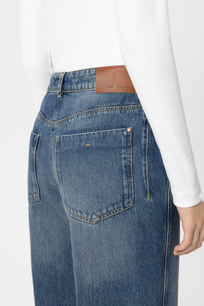 Straight-Leg Tencel Denim