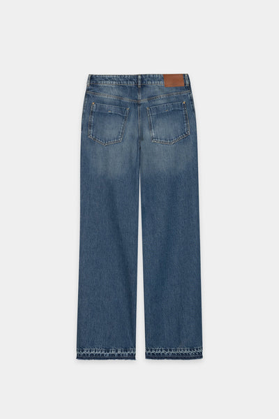 Straight-Leg Tencel Denim