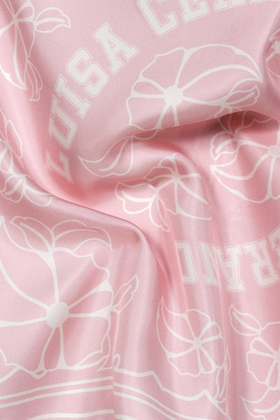 Silk Scarf with Print