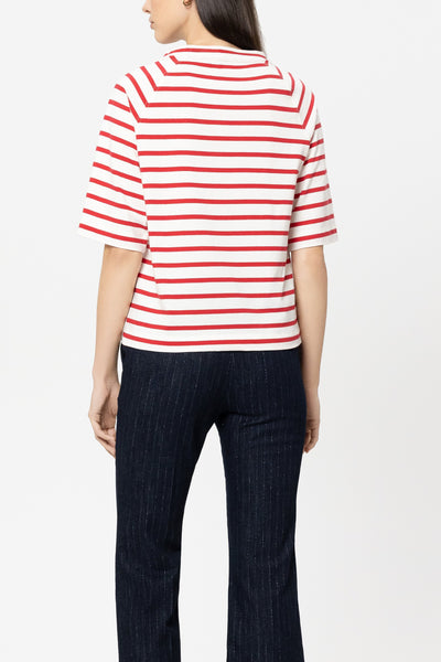 Striped Cotton T-Shirt