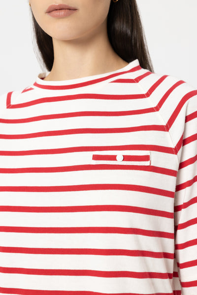 Striped Cotton T-Shirt