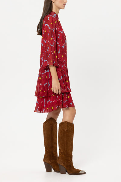 Boho Dress with Floral Print