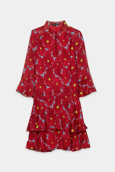Boho Dress with Floral Print