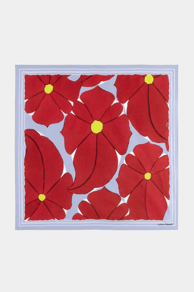 Red Silk Scarf