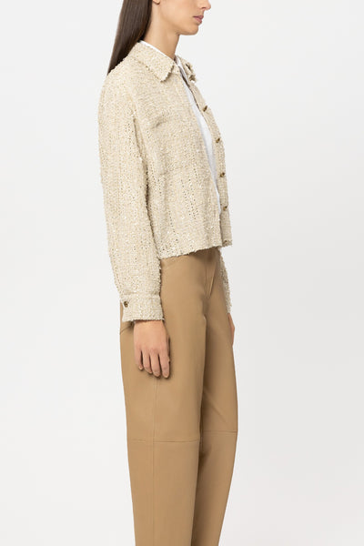 Tweed Shirt Jacket