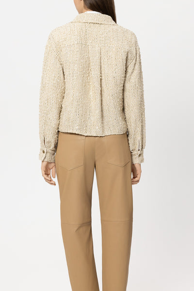 Tweed Shirt Jacket
