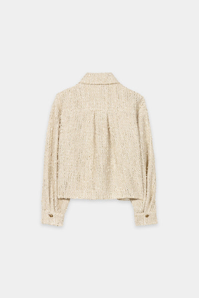 Tweed Shirt Jacket