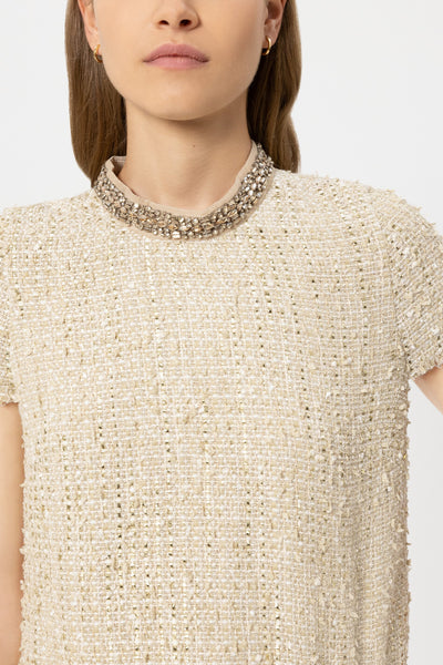Tweed Shift Dress
