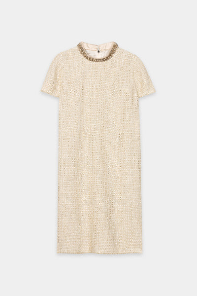 Tweed Shift Dress