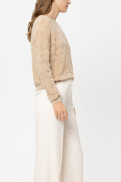 Pullover with Leopard Print